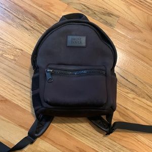 Dagne Dover Mini Backpack in Dark Brown